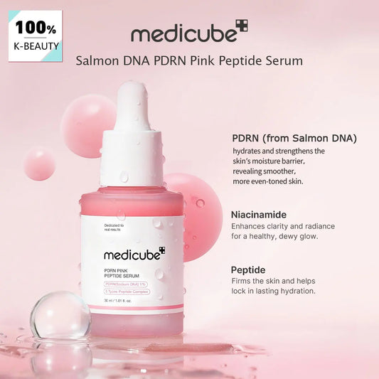 Medicube PDRN Pink Peptide Serum – Korean Skincare
