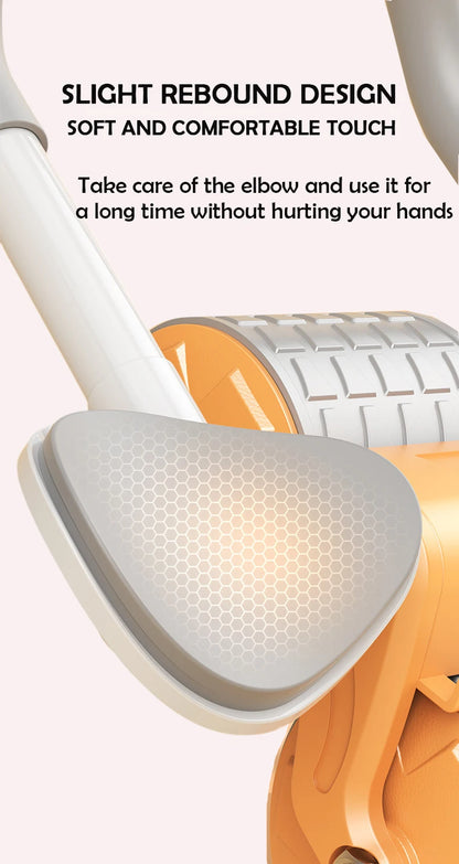 Automatic Rebound Ab Roller with Elbow Support & Digital Counter